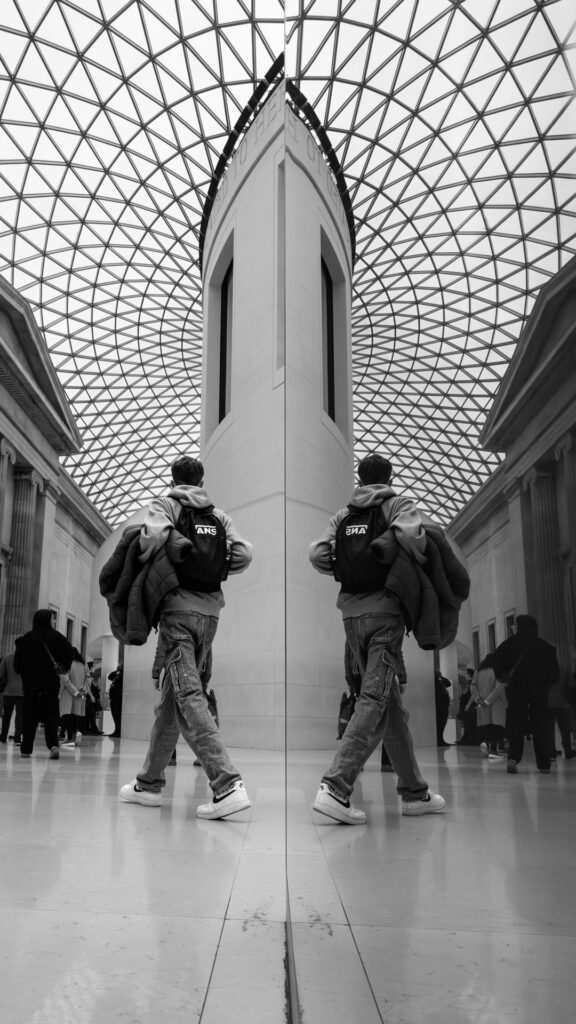 Reflection at British Museum